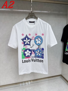  LOUIS VUITTONルイヴィトン 2025新作 クルーネック 半袖Tシャツ ミステリアス