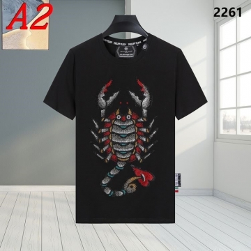  PHILIPP PLEINフィリッププレイン 2025新作   ラウンドネック 半袖Tシャツ   ファストファッション
