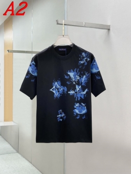 2025新作 LOUIS VUITTONルイヴィトン ラウンドネック 半袖Tシャツ   ファストファッション