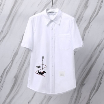25新作 話題 THOM BROWNE トムブラウン シャツ 0=S 1=M 2=L 3=XL 4=XXL