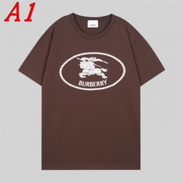  BURBERRYバーバリー 2025新作 クルーネック 半袖Tシャツ ワイルド
