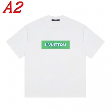 2025新作 LOUIS VUITTONルイヴィトン ラウンドネック 半袖Tシャツ   ファストファッション