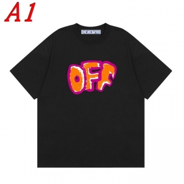  OFF-WHITEオフホワイト 2025新作   ラウンドネック 半袖Tシャツ   着回し可