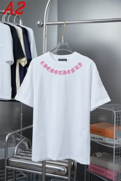  CHROME HEARTSクロムハーツ 2025新作   ラウンドネック 半袖Tシャツ   エレメント