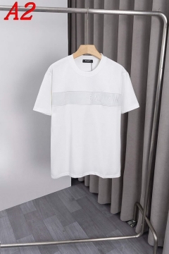 2025新作 BALENCIAGAバレンシアガ ラウンドネック 半袖Tシャツ   エスケープ