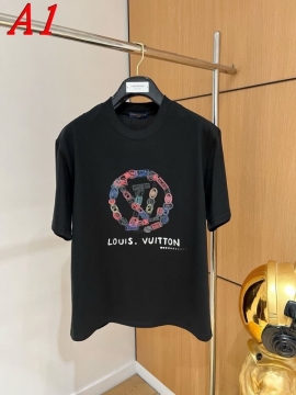 2025新作 LOUIS VUITTONルイヴィトン クルーネック 半袖Tシャツ ジェンダーレス