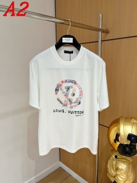 2025新作 LOUIS VUITTONルイヴィトン クルーネック 半袖Tシャツ ジェンダーレス
