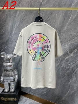  CHROME HEARTSクロムハーツ 2025新作 クルーネック 半袖Tシャツ ミステリアス