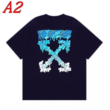  OFF-WHITEオフホワイト 2025新作   ラウンドネック 半袖Tシャツ   ユースカルチャー