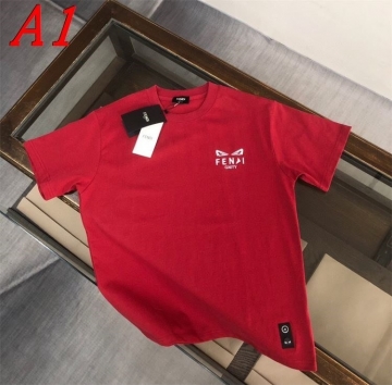 2025新作 FENDIフェンデイ ラウンドネック 半袖Tシャツ   マインドフ...