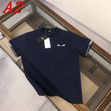 2025新作 FENDIフェンデイ ラウンドネック 半袖Tシャツ   エネルギッシュ