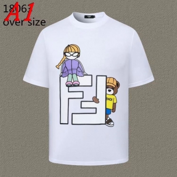 2025新作 FENDIフェンデイ ラウンドネック 半袖Tシャツ   オフィスカ...