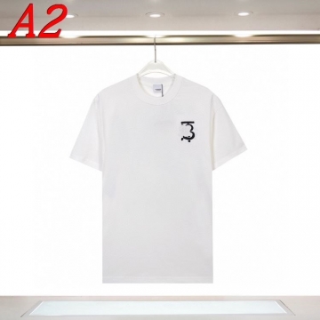  BURBERRYバーバリー 2025新作   ラウンドネック 半袖Tシャツ   ヴィンテージ風