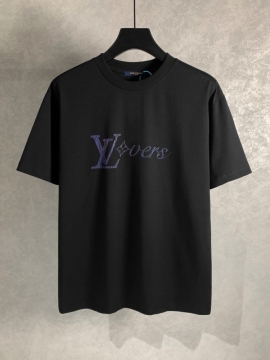  LOUIS VUITTONルイヴィトン 2025新作 クルーネック 半袖Tシャツ ビビッド