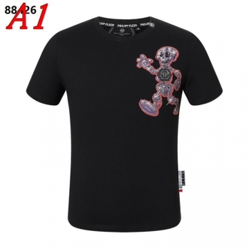 2025新作 PHILIPP PLEINフィリッププレイン クルーネック 半袖Tシャツ スポーティ