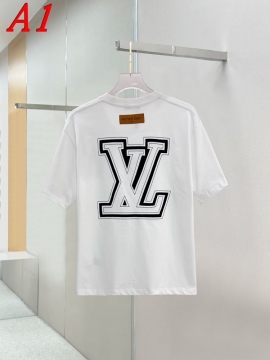  LOUIS VUITTONルイヴィトン 2025新作 クルーネック 半袖Tシャツ スリムシルエット