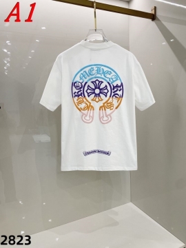  CHROME HEARTSクロムハーツ 2025新作 クルーネック 半袖Tシャツ ボリューム感