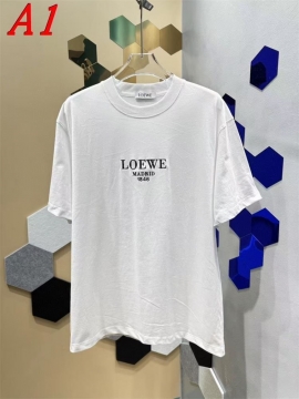 2025新作 LOEWEロエベ クルーネック 半袖Tシャツ エモ