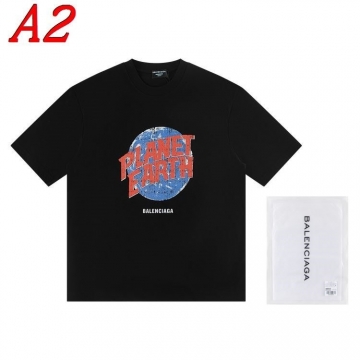  BALENCIAGAバレンシアガ 2025新作 クルーネック 半袖Tシャツ ノンフィクション
