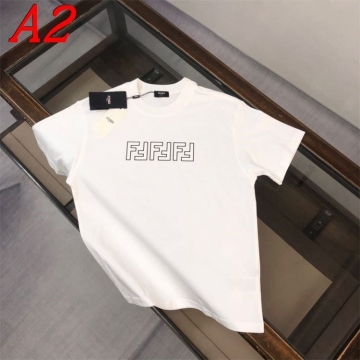 2025新作 FENDIフェンデイ ラウンドネック 半袖Tシャツ   クール&カジュアル