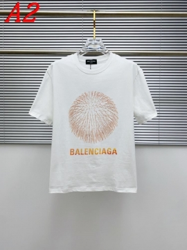  BALENCIAGAバレンシアガ 2025新作   ラウンドネック 半袖Tシャツ   ミニマリズム