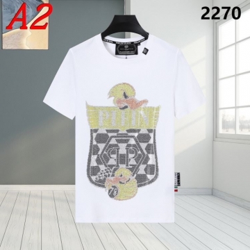 2025新作 PHILIPP PLEINフィリッププレイン クルーネック 半袖Tシャツ アクティブ