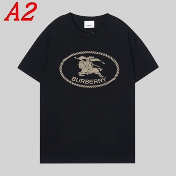  BURBERRYバーバリー 2025新作 クルーネック 半袖Tシャツ ワイルド