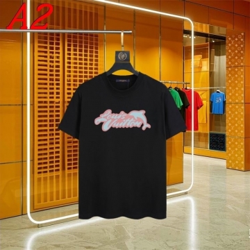  LOUIS VUITTONルイヴィトン 2025新作   ラウンドネック 半袖Tシャツ   ソフィスティケート