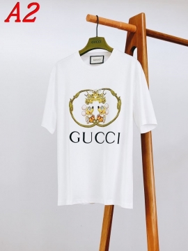  GUCCIグッチ 2025新作 クルーネック 半袖Tシャツ エスニックモダン