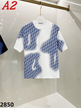  DIORディオール 2025新作 クルーネック 半袖Tシャツ ノスタルジック