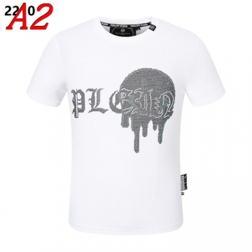 2025新作 PHILIPP PLEINフィリッププレイン ラウンドネック 半袖Tシャツ   エキサイティング