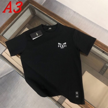 2025新作 FENDIフェンデイ ラウンドネック 半袖Tシャツ   マインドフル