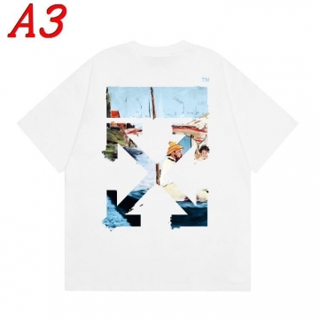  OFF-WHITEオフホワイト 2025新作   ラウンドネック 半袖Tシャツ   グローバルスタイル