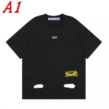  OFF-WHITEオフホワイト 2025新作   ラウンドネック 半袖Tシャツ   ファストファッション
