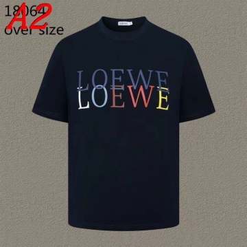 2025新作 LOEWEロエベ ラウンドネック 半袖Tシャツ   エッジー