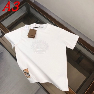  BURBERRYバーバリー 2025新作   ラウンドネック 半袖Tシャツ   スタイリッシュ