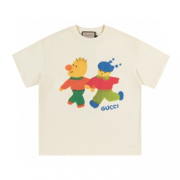 2025新作 GUCCIグッチ クルーネック 半袖Tシャツ ミニマル