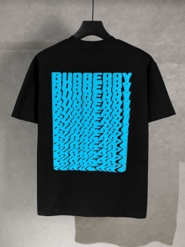  BURBERRYバーバリー 2025新作 クルーネック 半袖Tシャツ ラグジュアリー