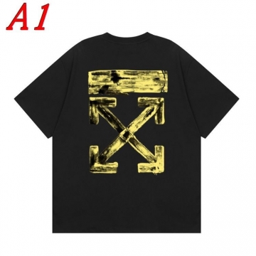  OFF-WHITEオフホワイト 2025新作 クルーネック 半袖Tシャツ ポジティブ