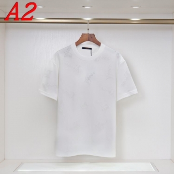 2025新作 LOUIS VUITTONルイヴィトン クルーネック 半袖Tシャツ ロゴプリント