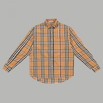 25新作 モダン BURBERRY バーバリー シャツ M L XL