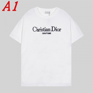 2025新作 DIORディオール クルーネック 半袖Tシャツ コラボモデル