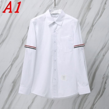 25新作 バーゲン THOM BROWNE トムブラウン シャツ 0=S 1=M 2=L 3=XL 4=XXL