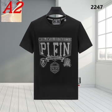  PHILIPP PLEINフィリッププレイン 2025新作   ラウンドネック 半袖Tシャツ   コレクション