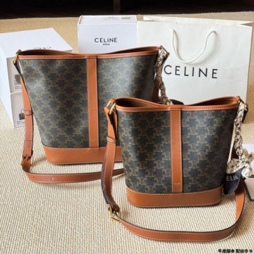 2025 シャープ ショルダーバッグ/ショルダーバッグ CELINE  セリーヌ   22CM/18CM