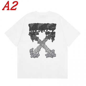  OFF-WHITEオフホワイト 2025新作   ラウンドネック 半袖Tシャツ   シーン別対応