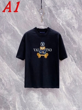 2025新作 VALENTINOヴァレンティノ クルーネック 半袖Tシャツ エレメント