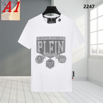  PHILIPP PLEINフィリッププレイン 2025新作   ラウンドネック 半袖Tシャツ   コレクション
