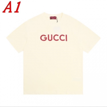 GUCCIグッチ 2025新作   ラウンドネック 半袖Tシャツ   ジェンダーレス