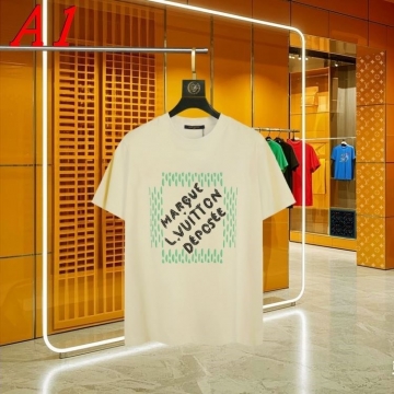 2025新作 LOUIS VUITTONルイヴィトン ラウンドネック 半袖Tシャツ   マインドフル